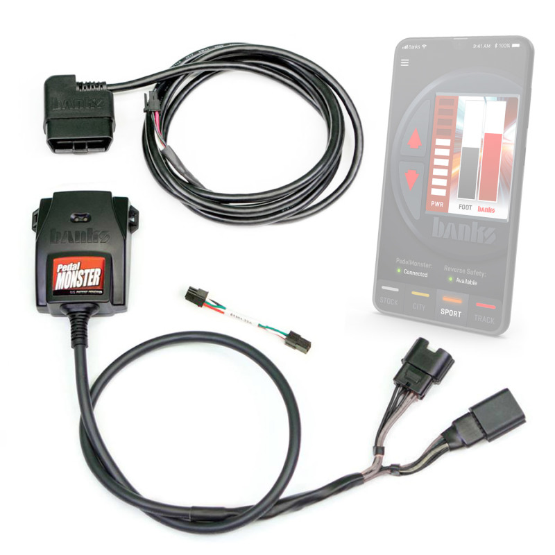 GMC Sierra 2500 HD Throttle Control Module - Banks Power - PedalMonster - `06-`07